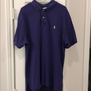 Men’s Ralph Lauren Polo (Purple)